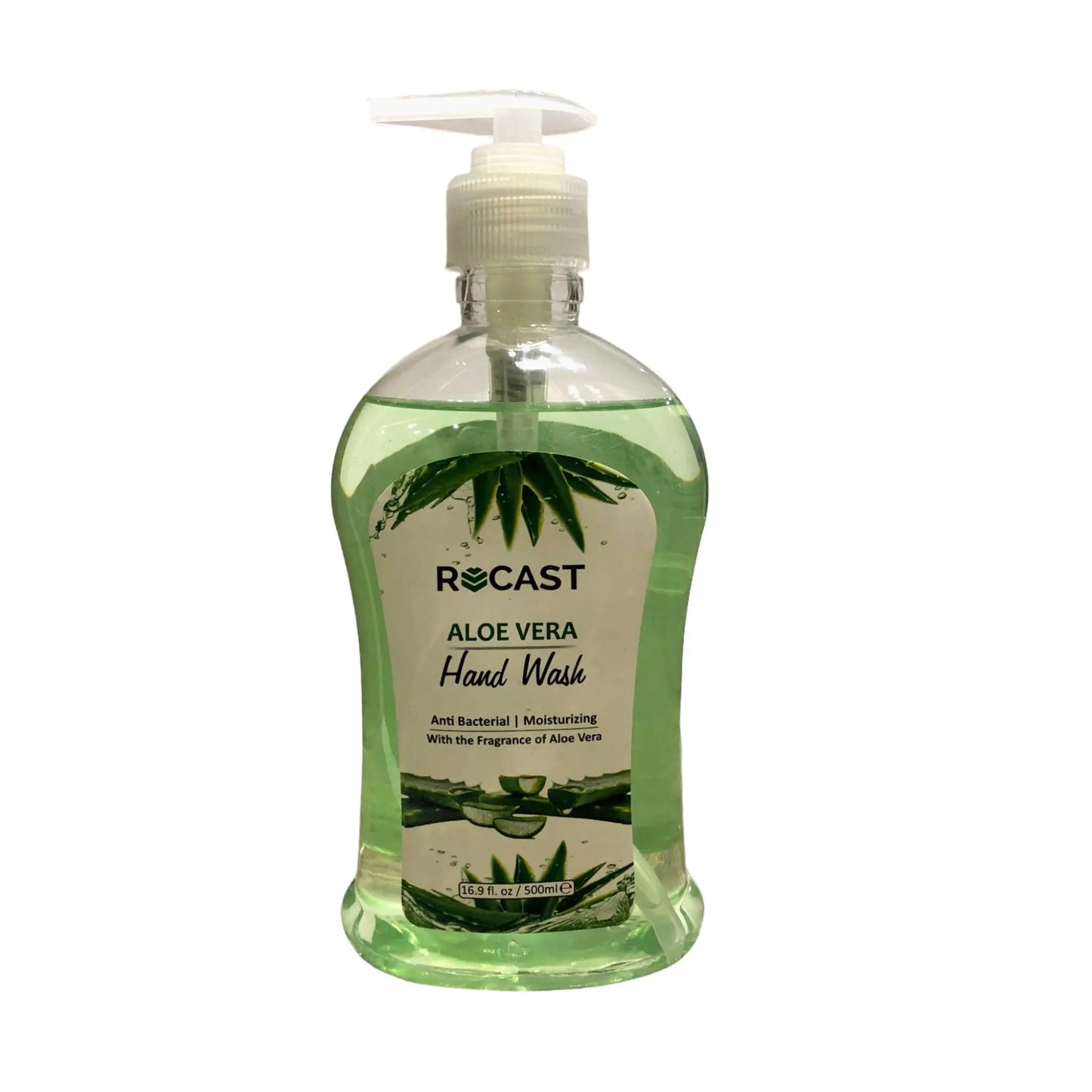 Recast Antibacterial Liquid Hand Wash - Aloe Vera 500ml Recast