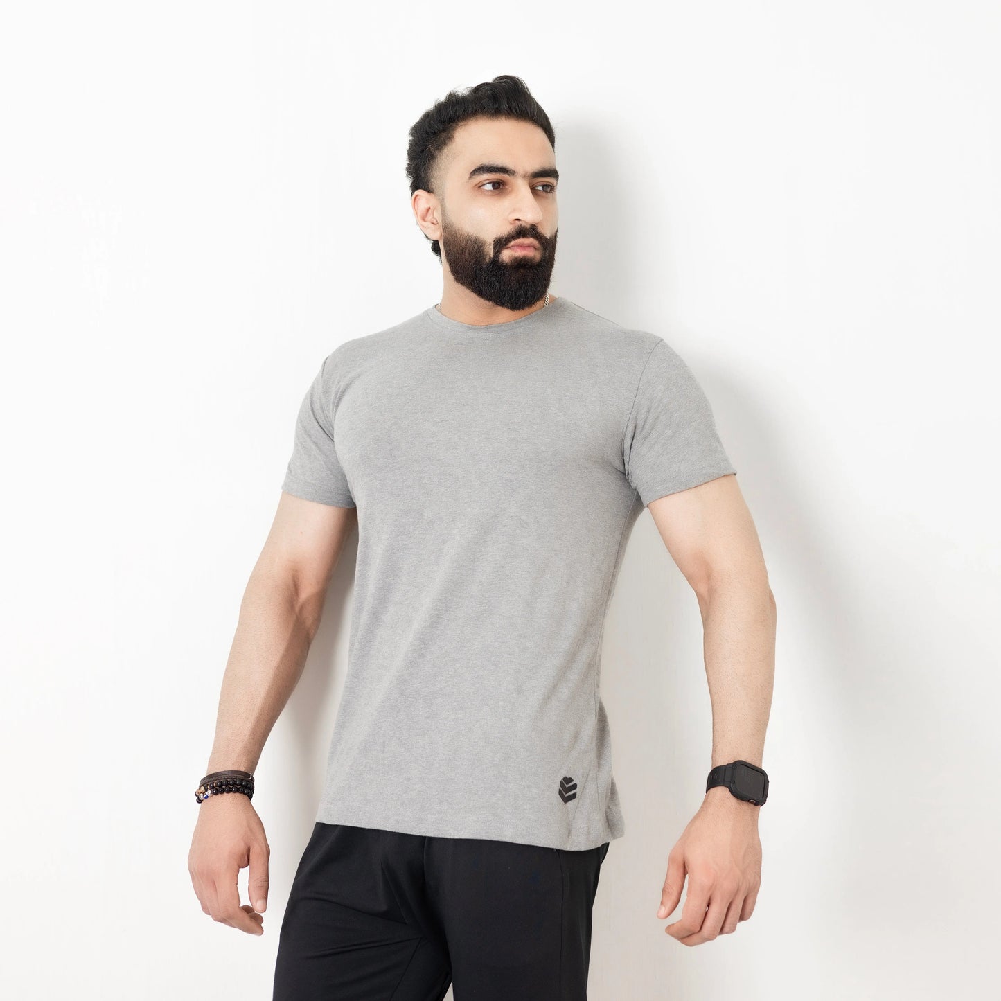 Regular Fit Grey T-Shirt - Recast