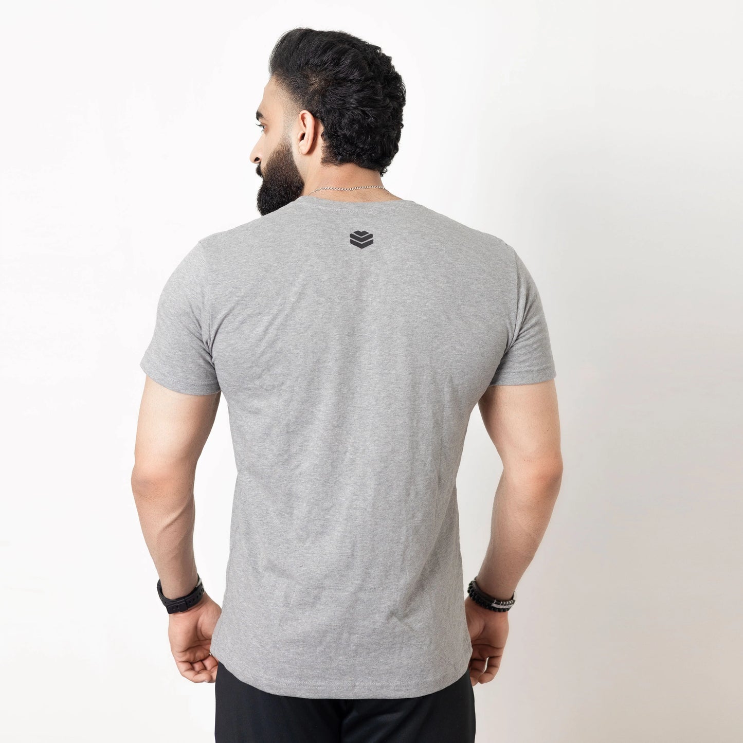 Regular Fit Grey T-Shirt Recast